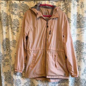 Carhartt Pink Hooded Windbreaker